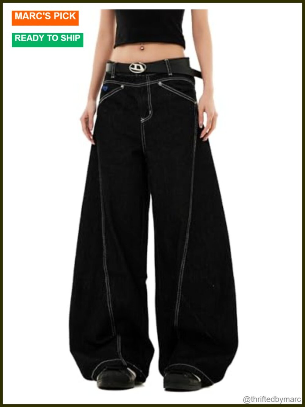 Baggy Barrel Jeans Mens Wrinkle Wide Leg Y2K Denim Pants 90% Cotton Men's Jeans